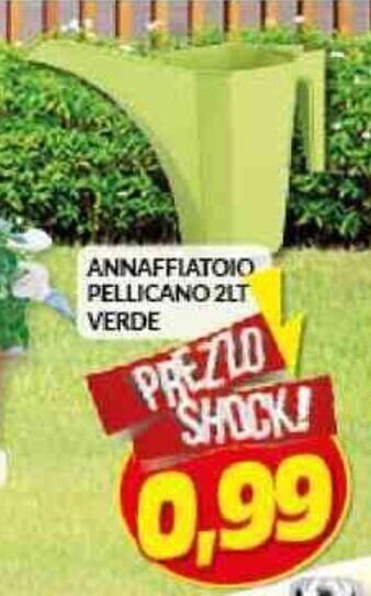 Risparmio Casa ANNAFFIATOIO PELLICANO 2LT VERDE offerta