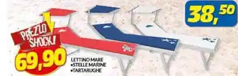 Risparmio Casa LETTINO MARE •STELLE MARINE TARTARUGHE offerta