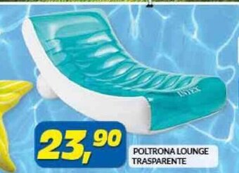 Risparmio Casa POLTRONA LOUNGE TRASPARENTE offerta