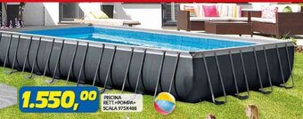 Risparmio Casa PISCINA RETT+POMPA+ SCALA 975X488 offerta