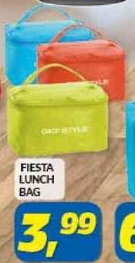 Risparmio Casa FIESTA LUNCH BAG offerta