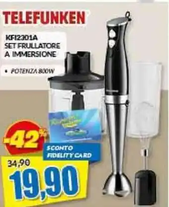 Risparmio Casa SET FRULLATORE A IMMERSIONE offerta