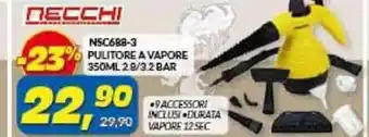 Risparmio Casa NECCHI PULITORE A VAPORE 350ML 28/32 BAR offerta
