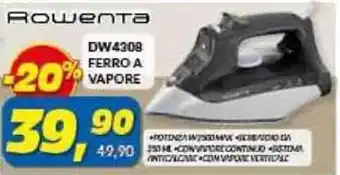 Risparmio Casa Rowenta DW4308 FERRO A Vapore offerta
