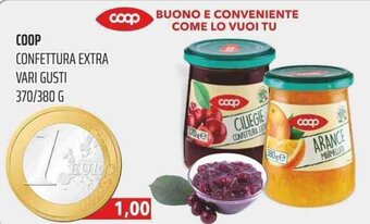 Coop Coop Confettura Extra Vari Gusti 370/380g offerta