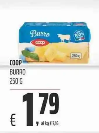 Coop Coop Burro 250g offerta