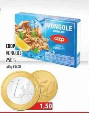Coop Coop Vongole 250g offerta