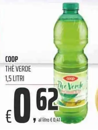 Coop Coop Thè Verde 1,5lt. offerta