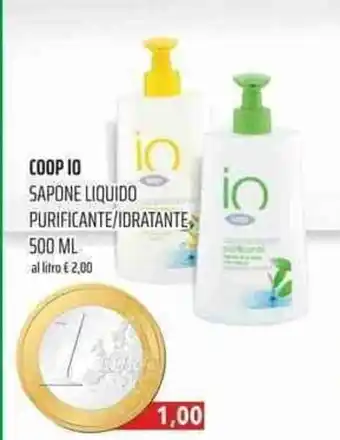 Coop Coop io Sapone Liquido 500ml offerta