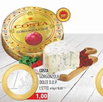 Coop Costa Gorgonzola Dolce D.O.P. offerta