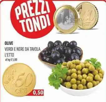 Coop Olive Verdi e Nere da Tavola offerta