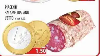 Coop Piacenti Salame Toscano offerta