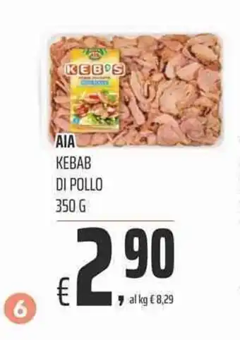 Coop Aia Kebab di Pollo 350g offerta