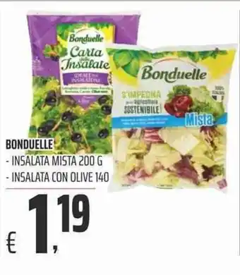 Coop Bonduelle Insalata Mista 200g offerta