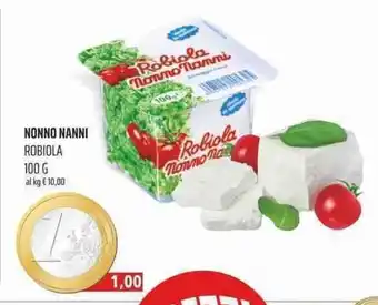 Coop Nonno Nanni Robiola 100g offerta