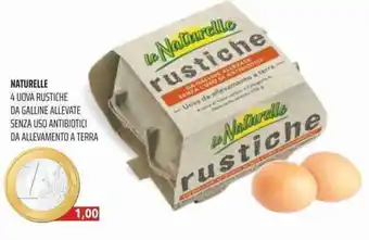 Coop Le Naturelle Rustiche 4 Uova offerta