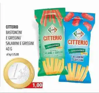 Coop Citterio Bastoncini 40g offerta
