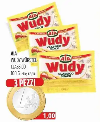 Coop Aia Wudy Würstel classico 100g offerta