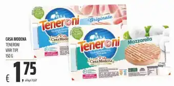 Coop Casa Modena Teneroni 150g offerta