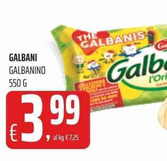 Coop Galbani Galbanino 550g offerta