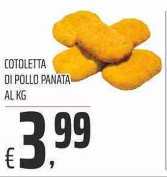 Coop Cotoletta di Pollo Panata offerta