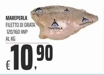 Coop Mareperla Filetto di Orata 120/160 IWP offerta