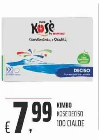 Kosé Deciso 100 Cialde