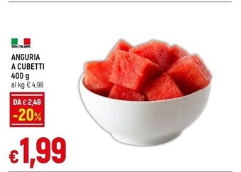Famila Anguria a cubetti offerta