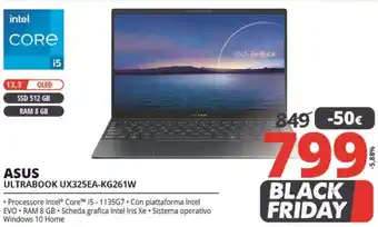 Comet Asus ultrabook ux325ea-kg261w offerta