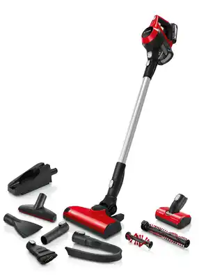 Unieuro Bosch serie 6 bbs61pet2 aspirapolvere senza filo rosso senza sacchetto offerta