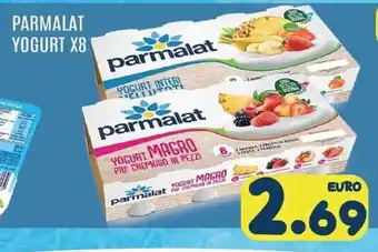 PARMALAT YOGURT X8