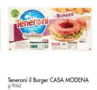 Galassia Teneroni il Burger CASA MODENA offerta