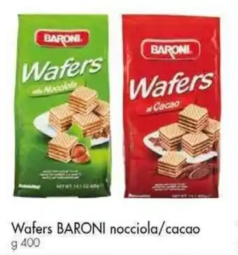 Galassia Wafers BARONI nocciola/cacao g 400 offerta