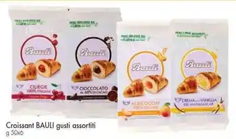 Galassia Croissant BAULI gusti assortiti g 50x6 offerta