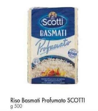 Galassia Riso Basmati Profumato SCOTTI g 500 offerta