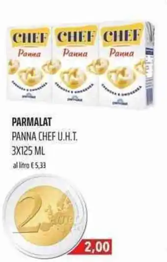 Coop Parmalat Chef Panna U.H.T. 3x125ml offerta