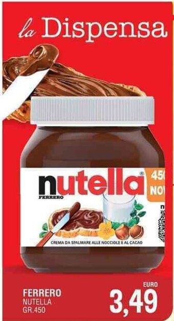 Jolly Market FERRERO NUTELLA GR.450 offerta
