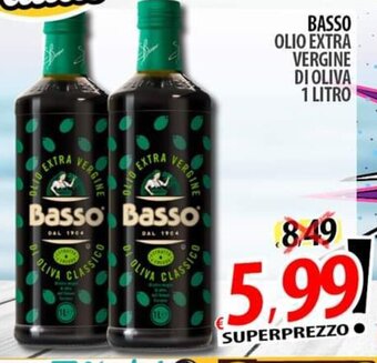 Il Genio Supermercato BASSO OLIO EXTRA VERGINE DI OLIVA 1 LITRO offerta