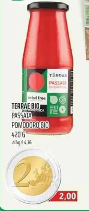 Coop Terre Bio Passata Pomodoro Bio 420g offerta