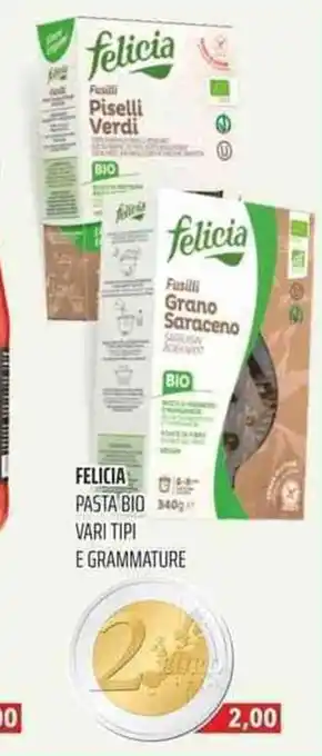 Felicia Pasta Bio Vari Tipi e Grammature