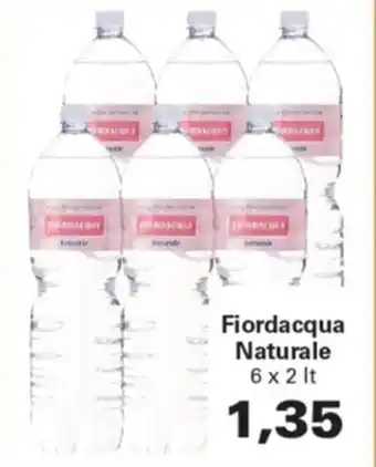 Fiordacqua Naturale 6x2lt