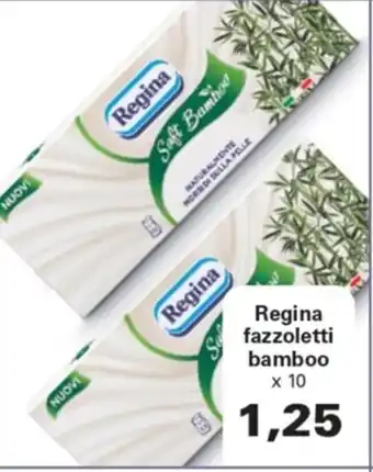 Regina fazzoletti bamboo x 10