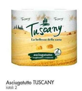Asciugatutto TUSCANY rotoli 2