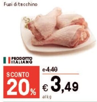Iper La Grande Fusi di tacchino offerta