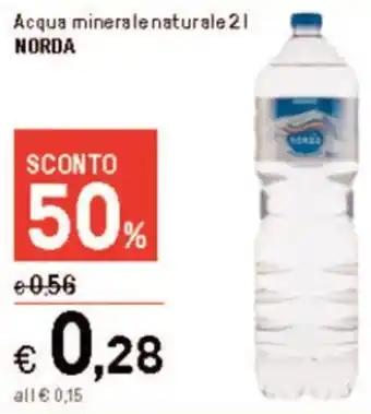 Acqua minerale naturale 21 NORDA