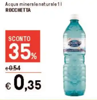 Iper La Grande Acqua minerale naturale 11 ROCCHETTA offerta