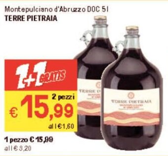 Iper La Grande Montepulciano d'Abruzzo DOC 51 TERRE PIETRAIA offerta