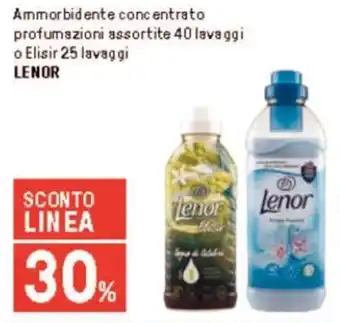 Iper La Grande Ammorbidente concentrato profumazioni assortite 40 laggi profumazioni assortite 40 lavaggi o Elisir 25 lavaggi Lenor offerta