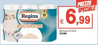 Iper La Grande Asciugoni 8 rotoli REGINA offerta