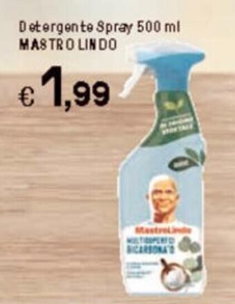 Iper La Grande Detergente Spray 500 ml MASTRO LINDO offerta